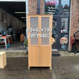 4 door cabinet 93cm x 42cm x 199cm, Ref:19407