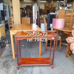 Console table with mark on top 79cm x 35cm x 73cm, Ref:19428