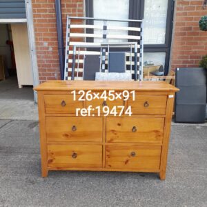 3 over 4 sideboard, Ref:19474