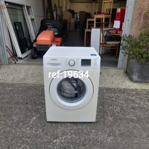 Samsung eco bubble 8kg washing machine comes with 3 months warranty, Ref:19634