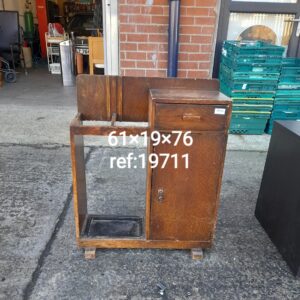 1 drawer 1 door hall stand with umbrella holder for up styling 61cm x 19cm x 76cm, Ref:19711