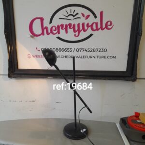 Black adjustable lamp, Ref:19684