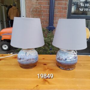Pair of lamps, Ref:19849