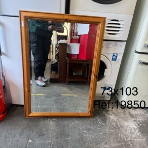 Large pine mirror, Ref:19850