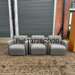 Grey chair, Ref:19728  3 available